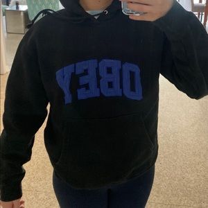 Blue “OBEY” Hoodie